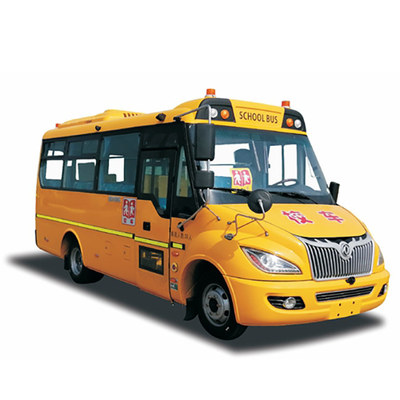 6,5m 80km / h Xe buýt đưa đón màu vàng học đường 24 - 32 chỗ Công suất diesel 115hp